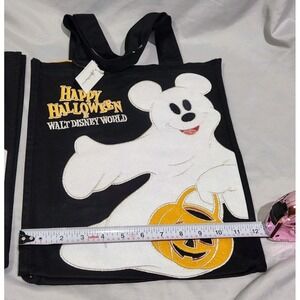 NWT Walt Disney World Mickey's Halloween Party Trick or Treat  Canvas Tote Bag